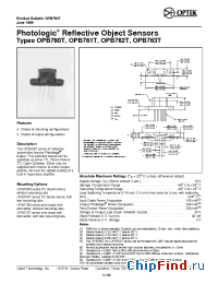 Datasheet OPB761T производства OPTEK